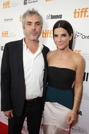 Alfonso Cuarón, Sandra Bullock Alfonso Cuarón, Sandra Bullock
